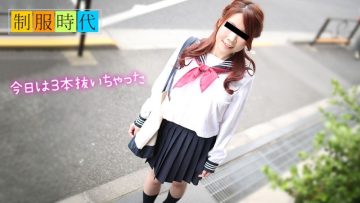 10musume-050119_01 School Uniform: Jerking Off For You