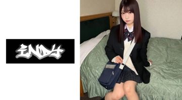 534IND-148 [Personal shooting] Uniform gal and P activity_Pregnancy inevitable creampie x 2